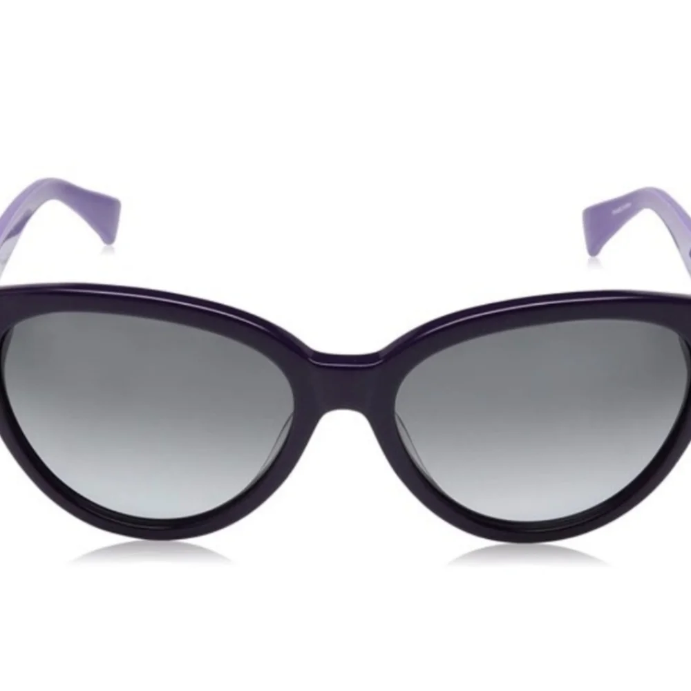 Cole Haan Sunglasses Purple Lavender Gradient Charcoal Gray Polarized UV Lenses